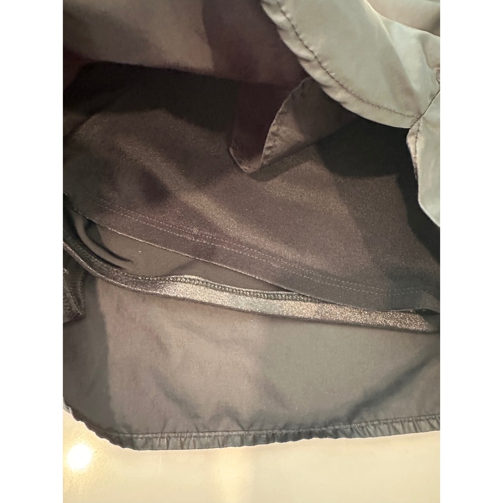 Koral by Ilana Kugel Metallic Black Activewear Shorts Elastic Toggle Waist Small - Picture 6 of 6